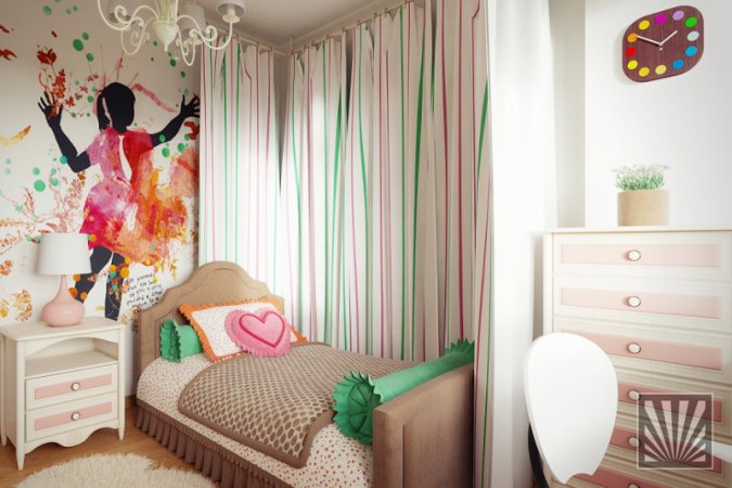 Redesign of girl´s room